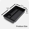 Center Console Organizers Armrest Storage Space Utilization Tray Precisions Fit Console Tray ABS Storage Box for M9