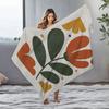 Abstrakte Geometrische Patchwork Sofa Überwurfdecke für Kinder Jugendliche Erwachsene Dekorative Bettdecke Geschenk