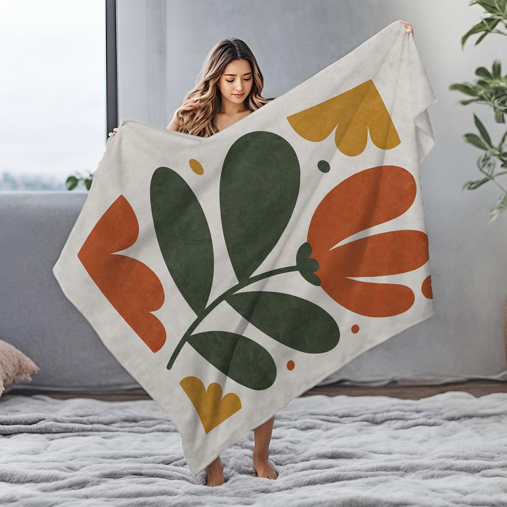 Abstrakte Geometrische Patchwork Sofa Überwurfdecke für Kinder Jugendliche Erwachsene Dekorative Bettdecke Geschenk