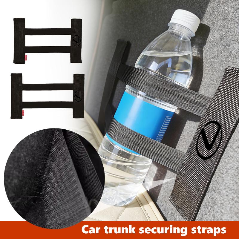 For Lexus Car Back Rear Trunk Storage Mesh Fixed Straps Storage Net Seat Back Fixing Bag F SPORT ES RX NX LS UX LM LX GX LC RZ
