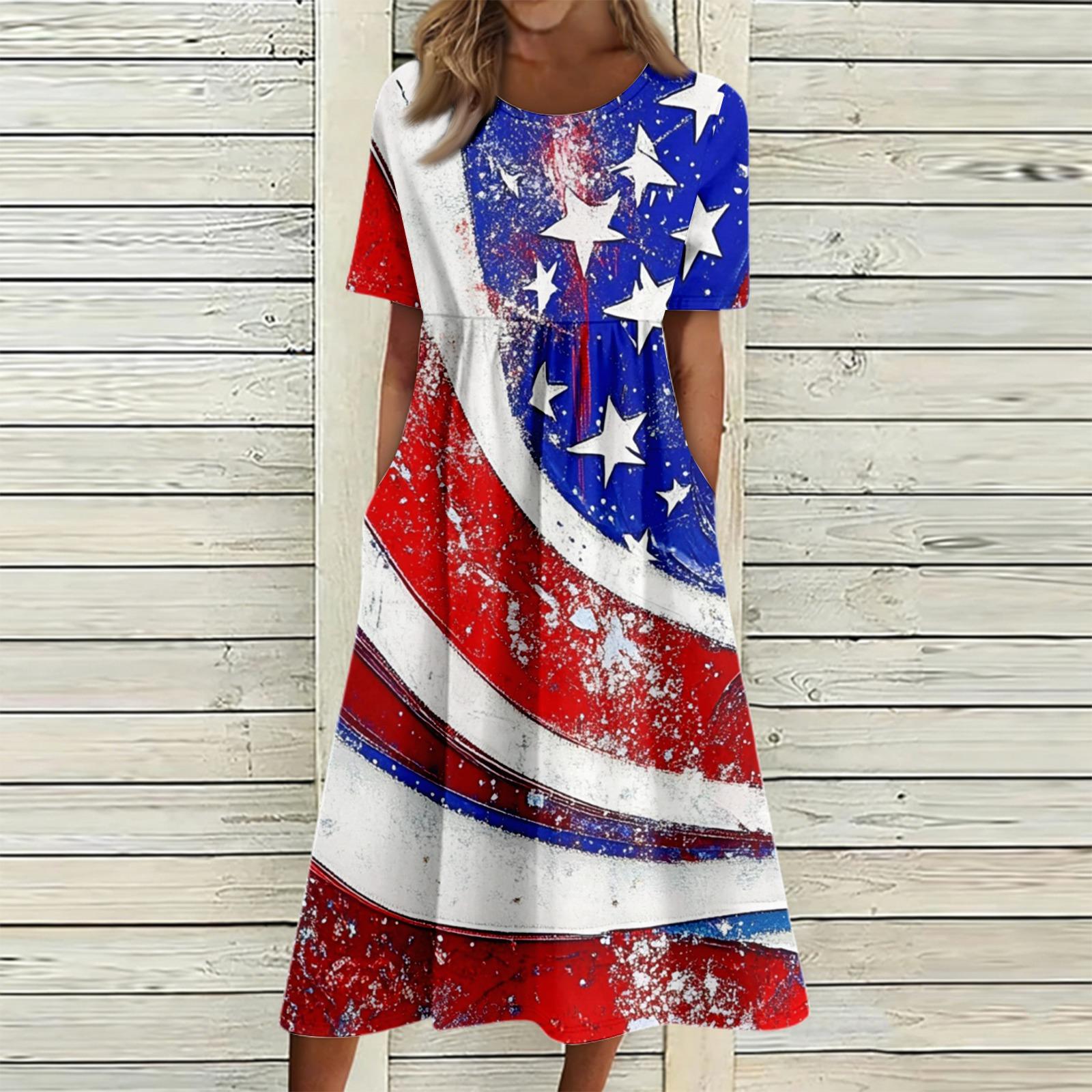 

Женское повседневное и модное платье с круглым вырезом L синий