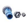 IP67 Aviation Plug Triangular Pin, Flame Retardant, 16A 3-Pin, Single-Phase 220V Socket