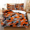 Digital Printing Three-Piece Kit Quilt Cover Pillowcase Leopard Print Bedding