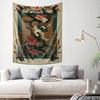 Mysterious Oriental Style Tapestry Rabbit Snake Intertwined Art Pattern Essential Home Decor