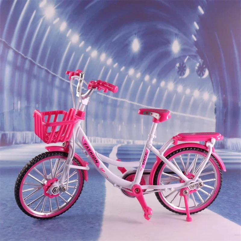 1:10 Mini Model Alloy Bicycle Toy Finger Mountain Bike Pocket Diecast Simulation Metal Racing Funny kids Toys For Children