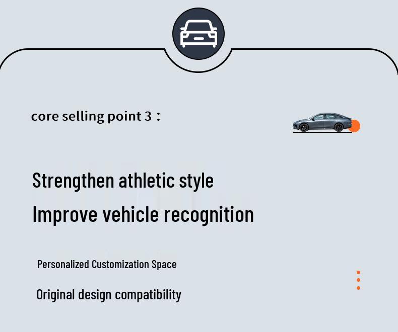 GAC Aion RT Rear Spoiler: Original Sports Wing, Easy Installation, No Drilling Needed.
