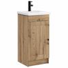 Bathroom Cabinet with Sink Artisan Oak