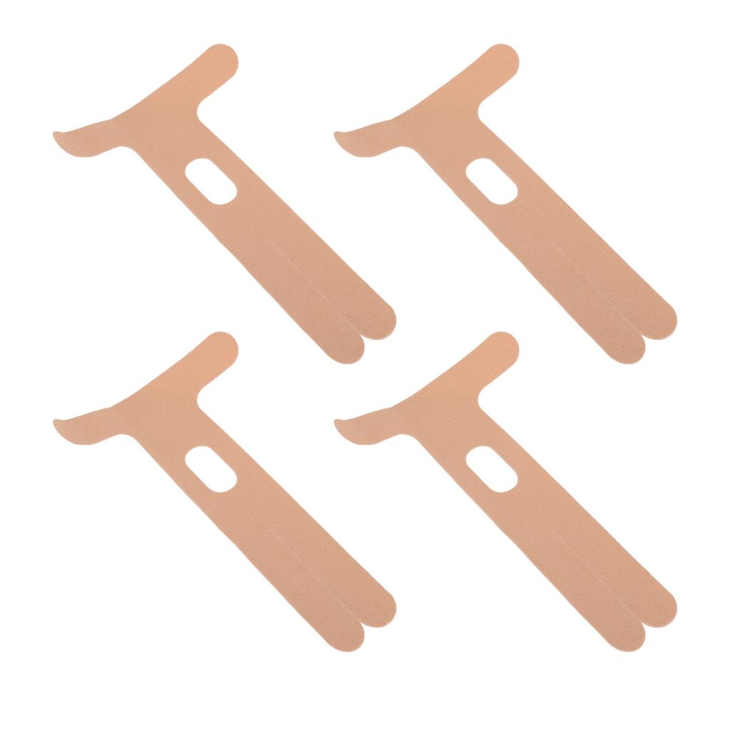 4pcs Precut Elbow Tape Waterproof Breathable Muscle Support Elastic Sports Tape for Running Basketball