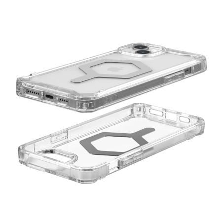 Etui Uag Plyo Magsafe Do Iphone 15 Plus - Przezroczysto-Srebrne