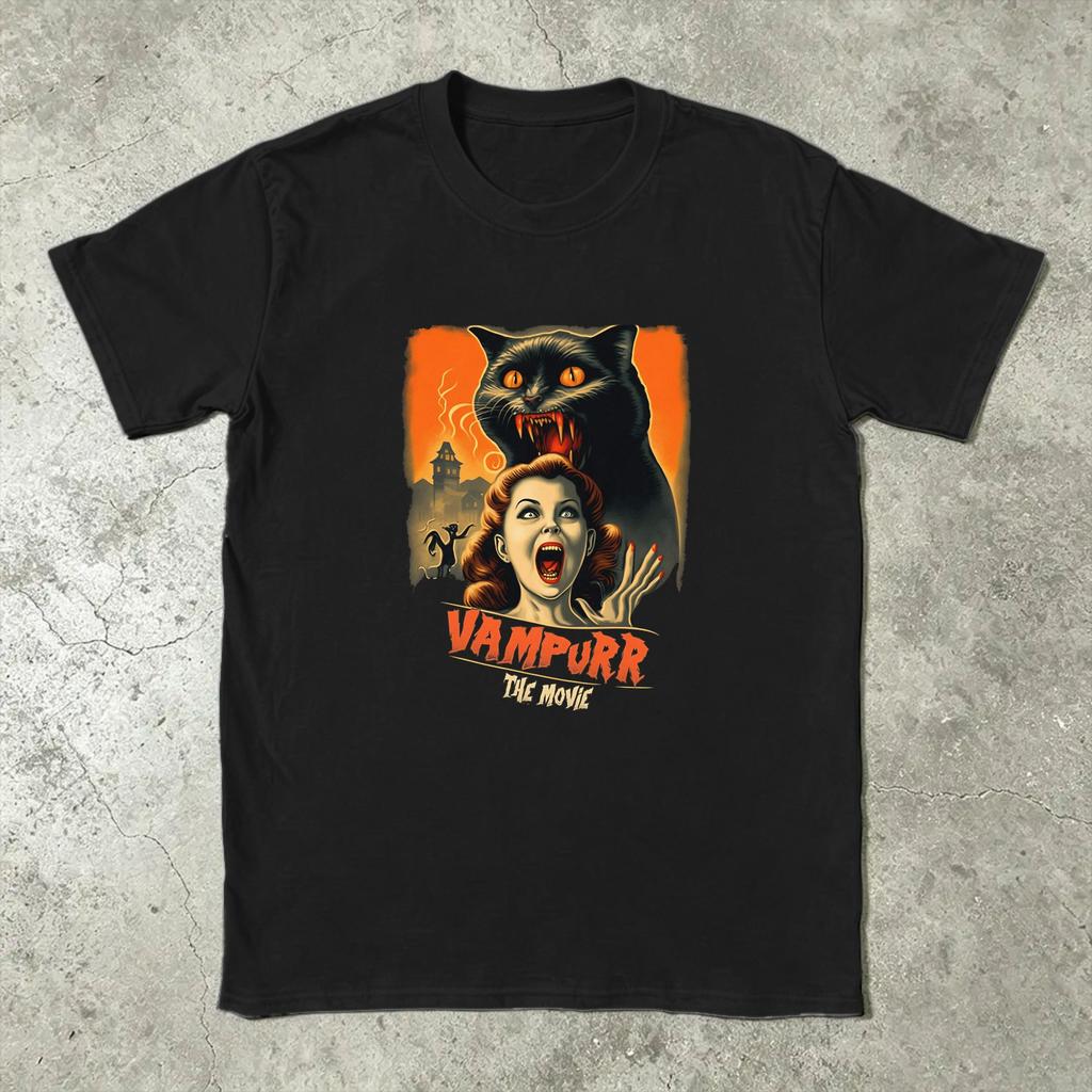 Unisexs The Return Of Vampurr T-Shirt Baumwollkleidung Neuheit Kurzarm O-Ausschnitt T-Shirts Klassisches T-Shirt