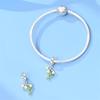 Exquisite 925  Silver The Frog Prince Beads & Cactus Dangle Charm Fits Bracelet Boutique Green Pendant Gifts