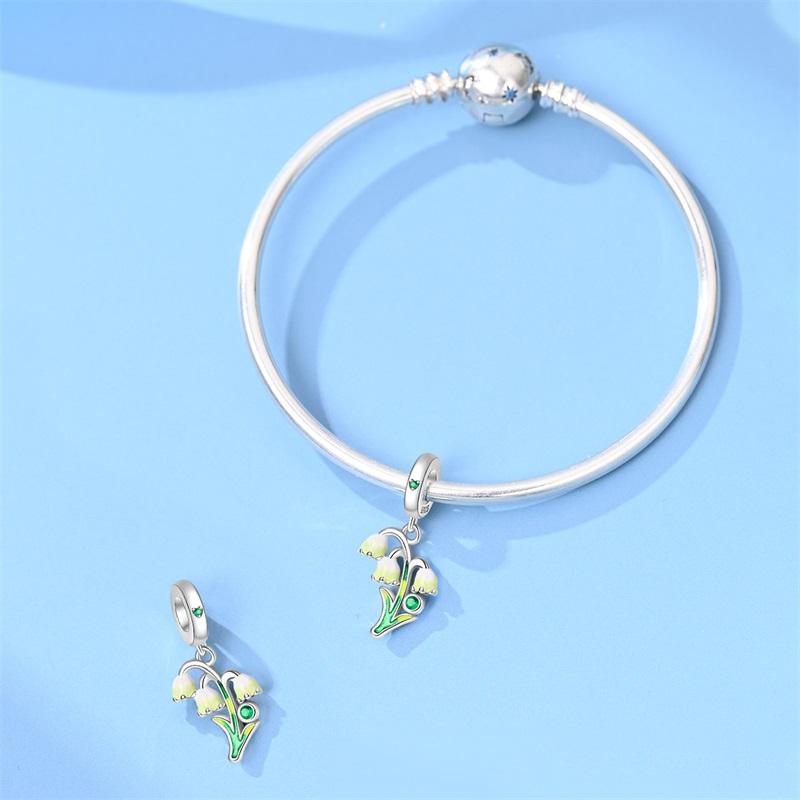 Exquisite 925  Silver The Frog Prince Beads & Cactus Dangle Charm Fits Bracelet Boutique Green Pendant Gifts