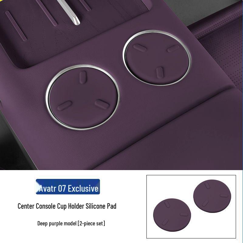 Avatr 07 Wireless Charging Silicone Cup Holder Pad