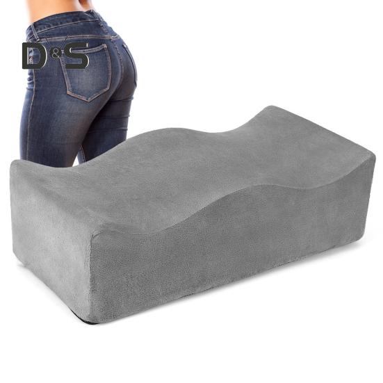 Hip Levage Coussin Memory Foam Butt Lift Pillow Leg Support Cushion for Hip Surgery Recovery Removable Washable Cover Anti-Slip Bottom Leg Supporting