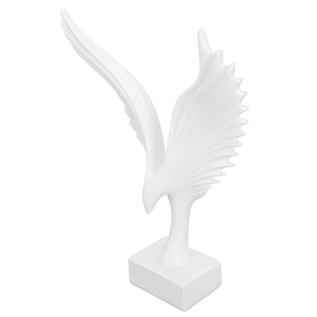 Eagle Abstract Figurine Decorative Resin Geometric   Animal Wing Sculpture Ornament for   Living Room