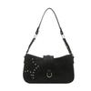 Hot Girl Retro Style Crossbody Motorcycle Bag Shoulder Bag for Women Single-Waist Bag