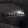 Great LOUIS VUITTON Boots Snowdrop Line LV Logo Shearling Black Mouton Women 35 Used