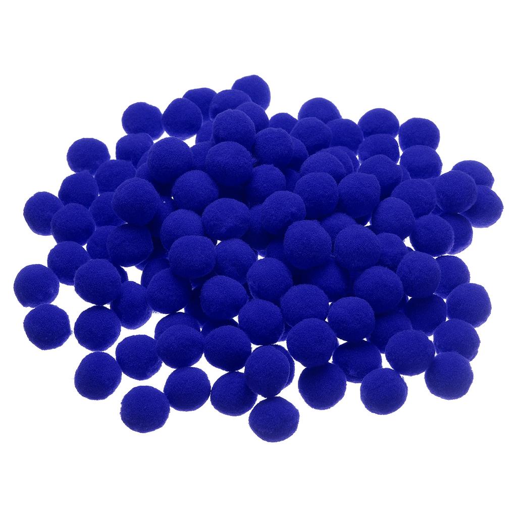 200pcs Pom Poms Small Pom Pom Balls Fuzzy Craft Pompoms for Crafts Arts DIY Decorations Crafting Supplies 1 Inch/2.5cm