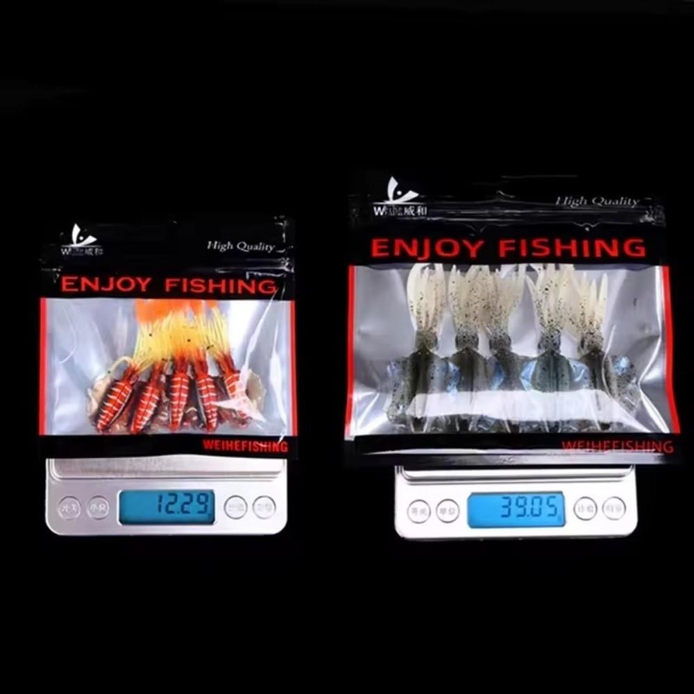 Lifelike Design Squid Fishing Bait Soft Material PVC Swimbait 2026 Fishing Lure Fishing