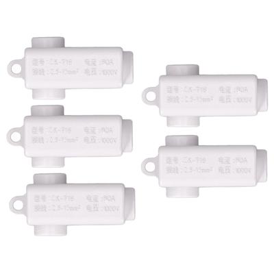 5 Stück Drahtverbinder T-Typ Splitter Schraubklemmenblock Set Kit 1000V 80A ZKT16