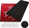 Merry Christmas Rug Winter Snowflakes Area Rug Indoor Blessing Doormat Floor Mat Carpet for Entryway Bedroom Happy New Year