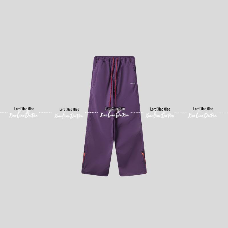 

Cozy Fleece-Lined Windproof Cargo Pants for Couples - Autumn/Winter Style C3285 L (130-150 Jin) сливовий/фіолетовий