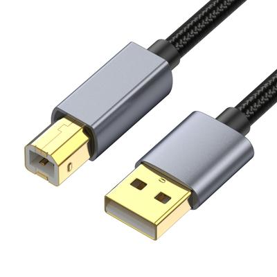 USB-Druckerkabel 10m USB 2.0 Typ A Stecker auf B Stecker Scannerkabel Hohe Geschwindigkeit für HP, Canon, Dell, Epson
