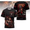 Popular Rock Band Slayer T-shirts 3D Print Men Women Casual Short Sleeve Round Neck T Shirt Oversized Tees Tops Unisex Clothing