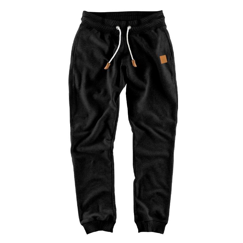

New European and American Men s Spring and Autumn Casual Sports Trousers Men s Loose Tether Solid Color Small Foot Trendy Sweatpants Spot XXXL