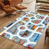 City Adventure Playground Non-Slip Home Carpet Design for Office Decor Living Room Bedroom Gift