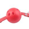 4 Colors Adjustable Plastic Ball Faux Leather Mouth Gag Adult Flirting Roleplay Game Props Couples Bondage Sex Toys Accessories