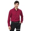 Camisa de Vestir Lisa de Manga Larga Resistente a las Arrugas para Hombre