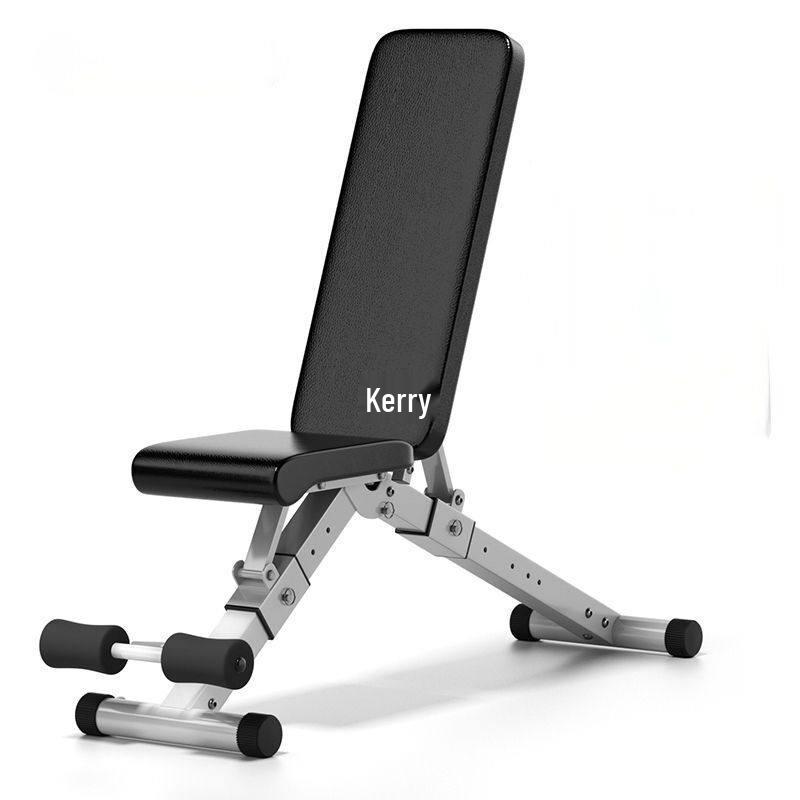 Multi-Functional Foldable Flat Bench for Fitness and Exercise