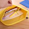 Creative Oxford Cloth A4 Document Bag - Waterproof, Colored Zipper, Handheld for Students or Office Use