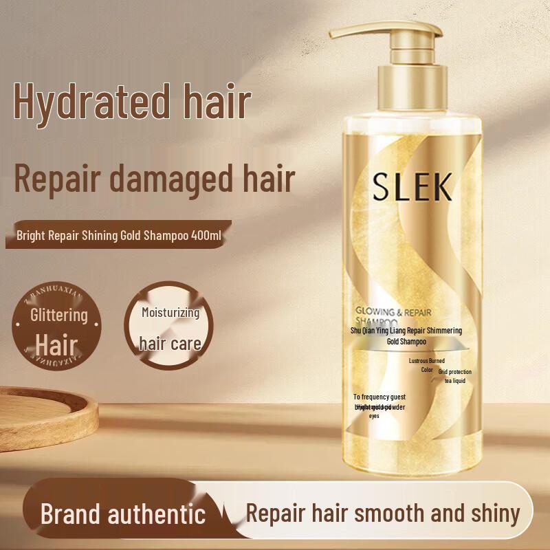 SLEK Water-Glow Brightening Shimmering Gold Shampoo