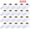 1 Pcs 5/10/20 PCS E27 LED Light Lamp Bulbs Socket Base Holder EU Plug Adapter ON/OFF Switch White