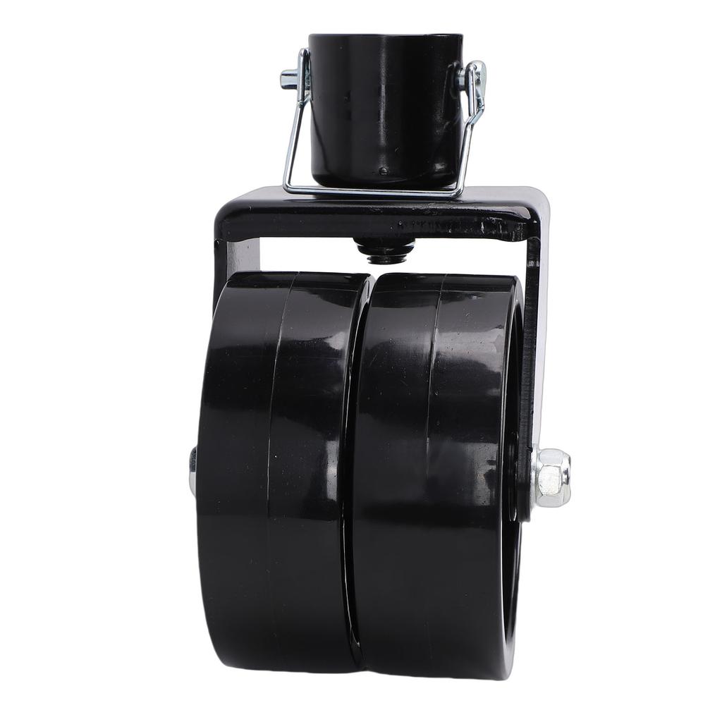 Trailer Jack Swivel Caster 2000lbs 6in Dual Wheel Heavy Duty Trailer Swirl Jack Caster for RVs Boat Trailers Campers