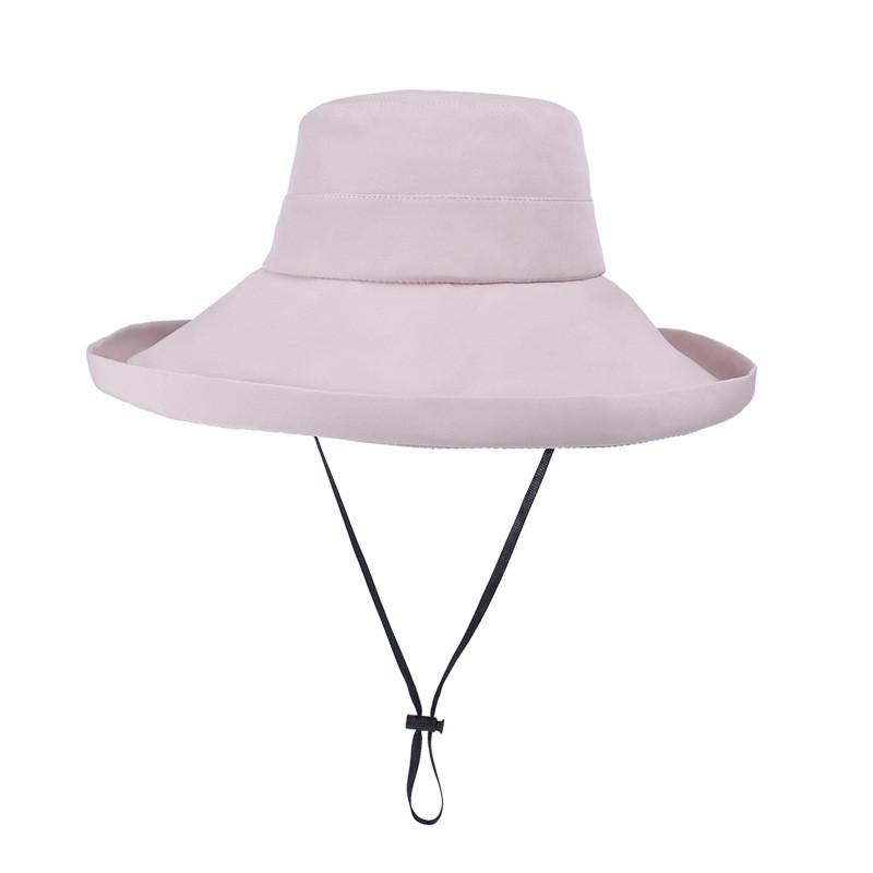 Polyester Wide Brim Sun Hat For Women With Sun Protection And Breathability Perfect For Spring And Summer Outdoor Activities