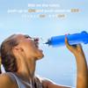 TRIWONDER Soft Flask Hydration with Dustproof for Trail and Mountaineering One Bottle, 500ml, Foldable, Cap, Lightweight, Running, Marathons, Hiking,