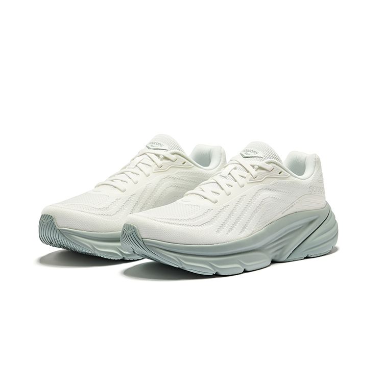 Saucony Guard Everyday Versatile Fabric Shock Absorbing Durable Breathable Low Top Casual Running Shoes Men sneaker White S28240-3