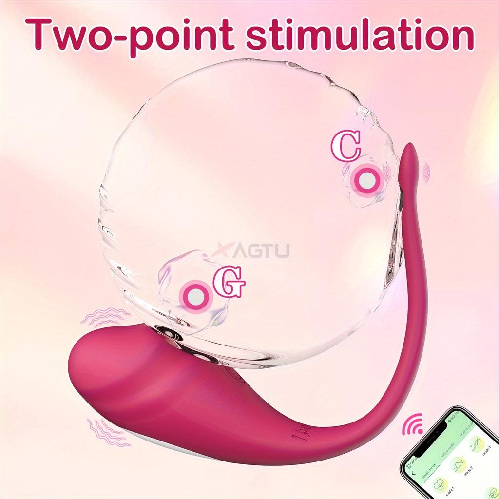 New APP Remote Control Wireless G-spot Vibrator, Female Sex Toy, Vibrating Egg, Suitable for Single Player Game