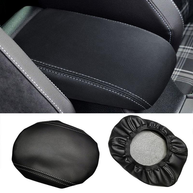For VW Golf 7 MK7 2014 - PU Leather Car Armrest Cover Trim Center Console Lid Car Accessories