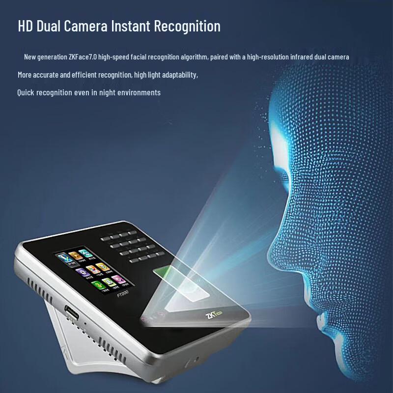ZKTECO FT200 Face and Fingerprint Attendance System
