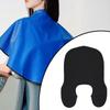 Hair Cutting Collar Non Slip Cape for Stylist Hairdressing Home gray
