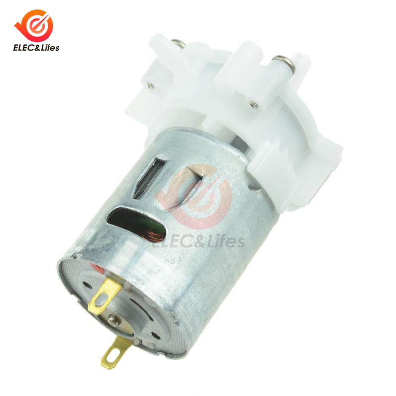 DC 3V-12V mini Electric motor pump Aquarium Self-priming Motor Pump RS-360SH Miniature Water Pump Pumping Gear Motor