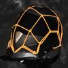 Motorcycle Reflective Cargo Net 16"x16" Bungee Cargo Net Stretchable Luggage Thicken Netting FuelTank Helmets Mesh