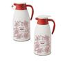 Red Thermos Flask for Couples - Large Capacity Hot Water Bottle, Perfect for Wedding Dowries