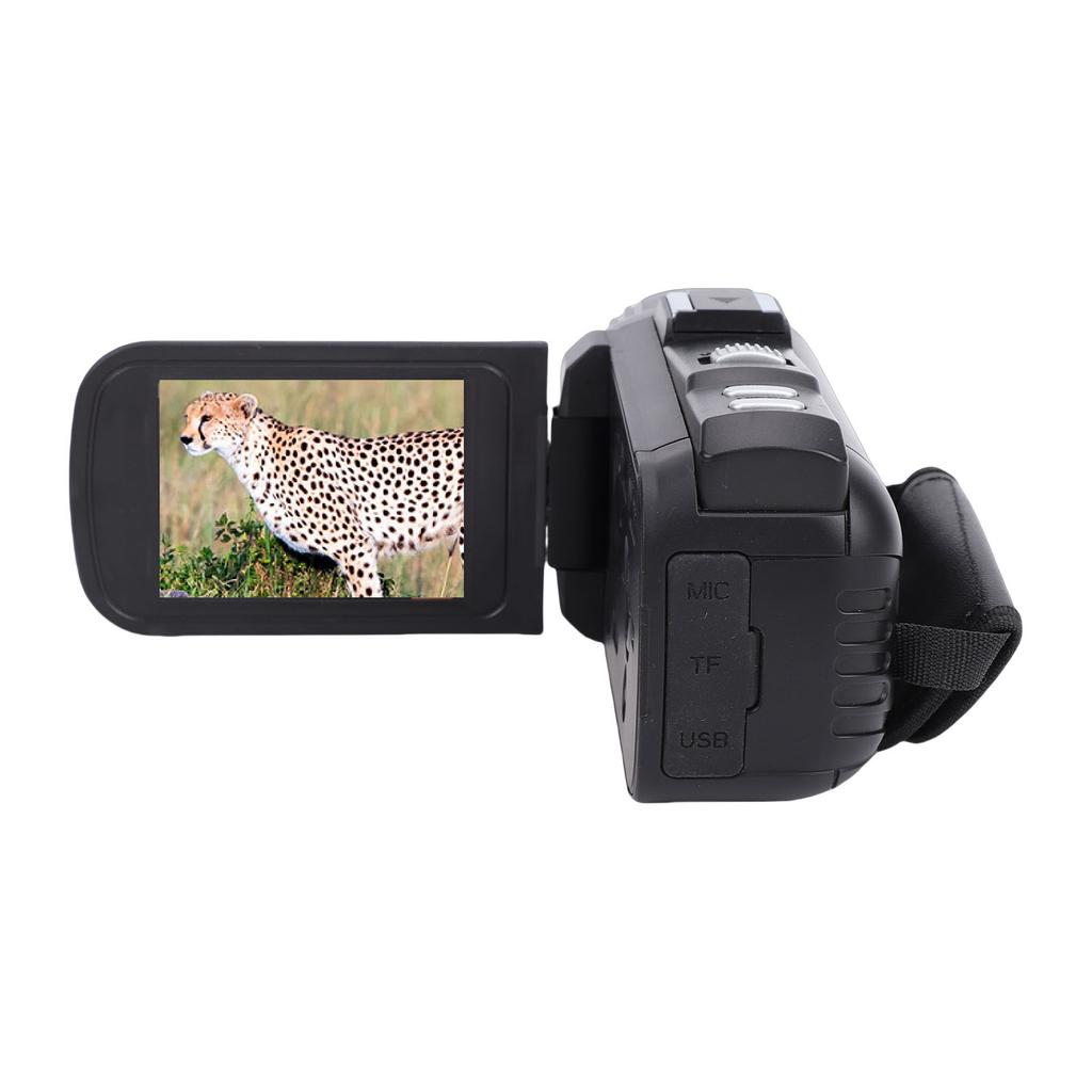 1080P 24MP Video Camera Camcorder Digital Camera Recorder with 3.0 Inch 270 Degree Rotation Screen 18X Digital Zoom  