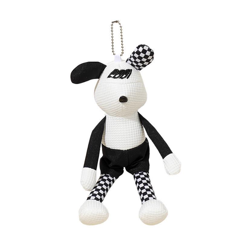 Adorable Long-legged Plush Rabbit Keychain Cute Animal Accessory For Bags