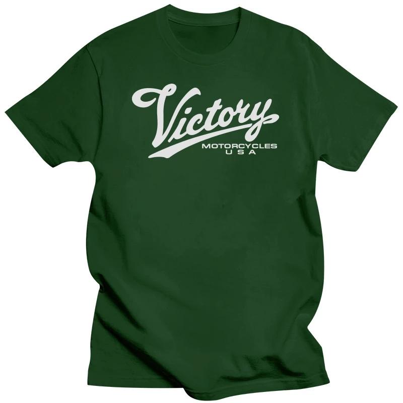 Letní Harajuku Vlastní Tričko Těžká Váha Victory Motorcycles USA Fanoušci Vintage Retro Tričko Vintage Tričko Unisex 2stranný Dotisk